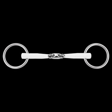 Buy Nathe Bradoon Double Jointed 15mm Snaffle Bit from Online for Equine, shop all of the Nathe Bit range for horses.