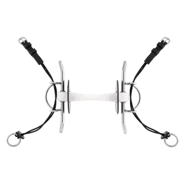 Buy Nathe Full Cheek Gag 20mm With Flexible Mullen Mouth Bit from Online for Equine, shop all of the Nathe Bit range for horses.