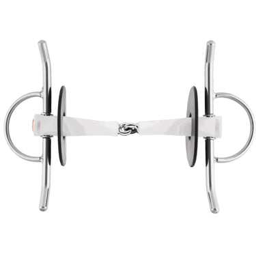 Buy Nathe Full Cheek Snaffle 18mm Single Jointed Bit from Online for Equine, shop all of the Nathe Bit range for horses.