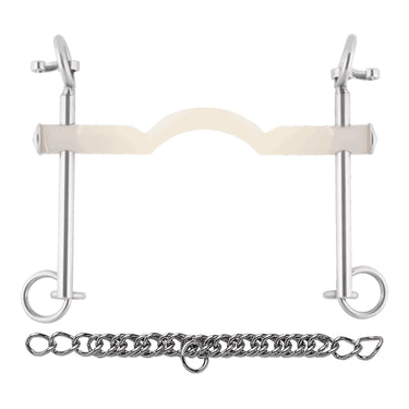 Buy Nathe Long Cheek 15mm Ported Weymouth Bit from Online for Equine, shop all of the Nathe Bit range for horses.