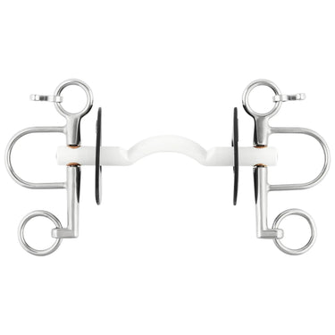 Buy Nathe Soft Mouth 15mm Ported Pelham 5.5cm Cheek Bit from Online for Equine, shop all of the Nathe Bit range for horses.