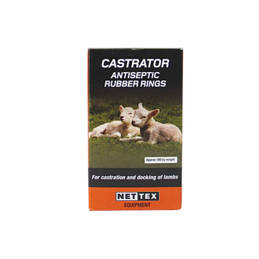 Buy Nettex Agri Castrator Antiseptic Rubber Rings | Online for Equine