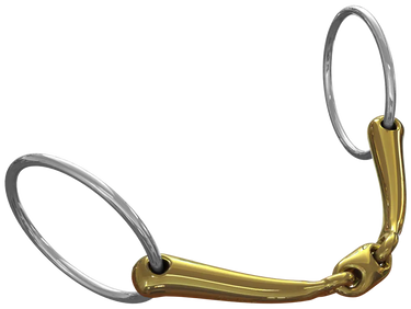 Buy Neue Schule Tranz Angled Lozenge Loose Ring Snaffle - 8022/8023/8024| Online for Equine