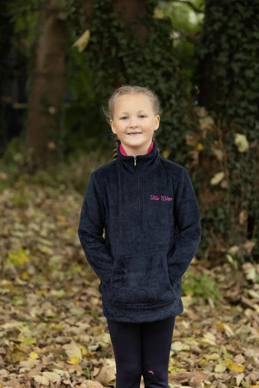 Nina Soft Fleece by Little Rider Navy/Pink| Online For Equine
