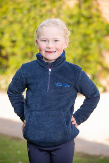 Nina Soft Fleece by Little Rider Navy/Royal Blue| Online For Equine