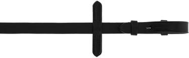 Norton Pro Rubber Reins Black Buckles| Online For Equine