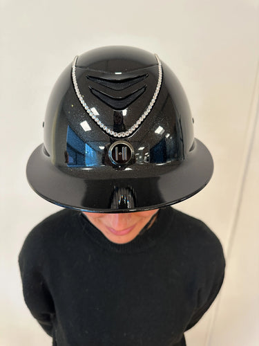 One K Avancé Lux Riding Helmet - Shimmer Effect Swarowski Piping| Online For Equine