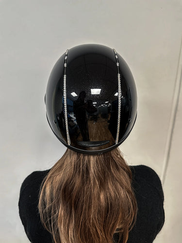One K Avancé Lux Riding Helmet - Shimmer Effect Swarowski Piping| Online For Equine