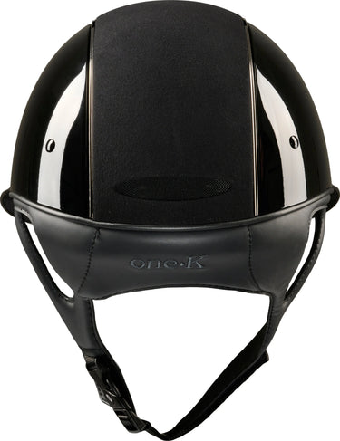 One K Avancé Riding Helmet - Chamude Top Chrome Piping| Online For Equine