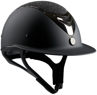 One K Avancé Riding Helmet - Glitter Top Chrome Piping| Online For Equine