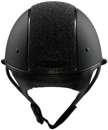 One K Avancé Riding Helmet - Glitter Top Chrome Piping| Online For Equine
