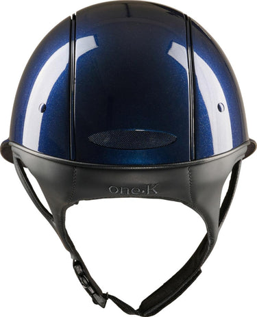 One K Avancé Riding Helmet - Glossy With Shimmer Effect - Navy Shiny| Online For Equine