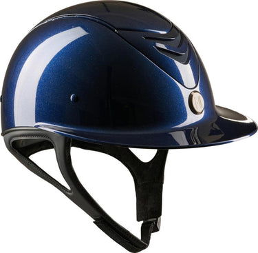 One K Avancé Riding Helmet - Glossy With Shimmer Effect - Navy Shiny| Online For Equine
