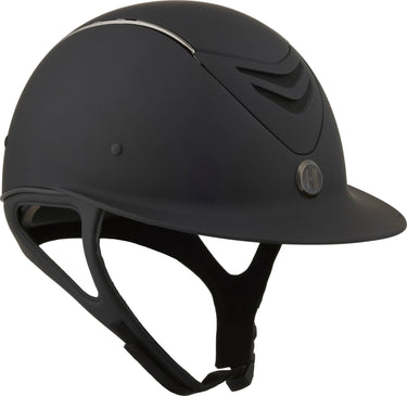 One K Avancé Riding Helmet - Matt Top Chrome Piping| Online For Equine