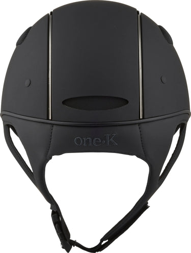 One K Defender Pro Riding Helmet - Chrome Front Chrome Piping| Online For Equine