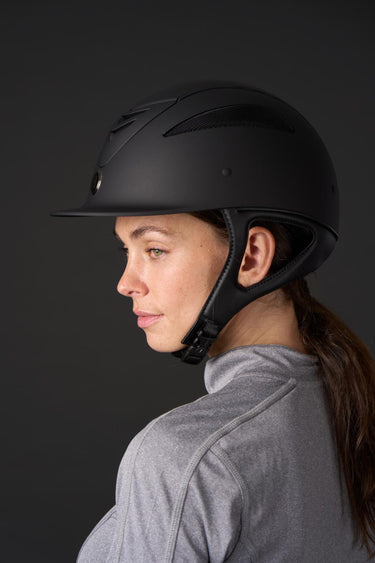 One K Defender Pro Riding Helmet - Matt - Black| Online For Equine