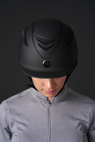 One K Defender Pro Riding Helmet - Matt - Black| Online For Equine