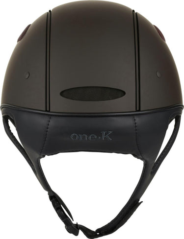 One K Defender Pro Riding Helmet - Matt - Brown| Online For Equine
