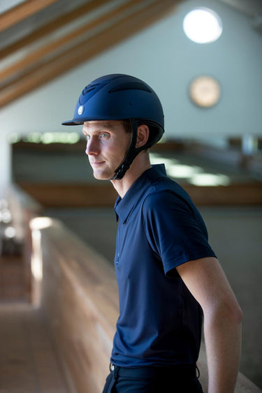 One K Defender Pro Riding Helmet - Matt - Navy| Online For Equine