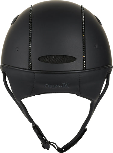 One K Defender Pro Riding Helmet - Matt Top Swarowski Piping| Online For Equine