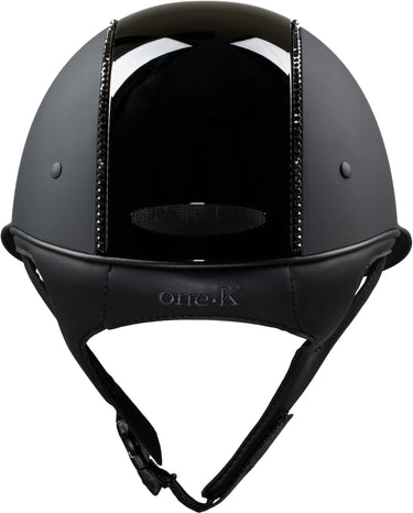 One K Mips Avancé Lux Riding Helmet - Glo Short Sleevedy Top Black Swarovski Piping| Online For Equine