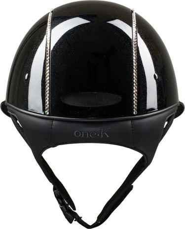 One K Mips Avancé Lux Riding Helmet - Shimmer Swarovski Piping| Online For Equine