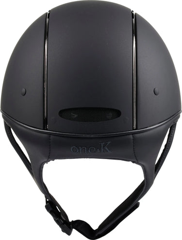 One K Mips Defender Riding Helmet - Matt Top Chrome Piping| Online For Equine