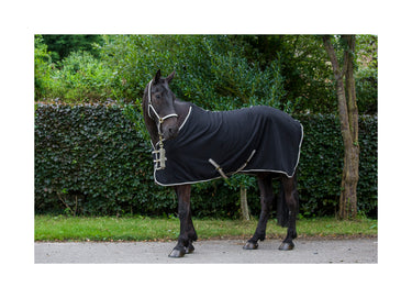 Cameo Equine Black Gold Fleece Rug