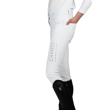 Cameo Equine White Junior Competition Breech