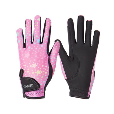 Cameo Equine Pink Stars Junior Zest Riding Glove