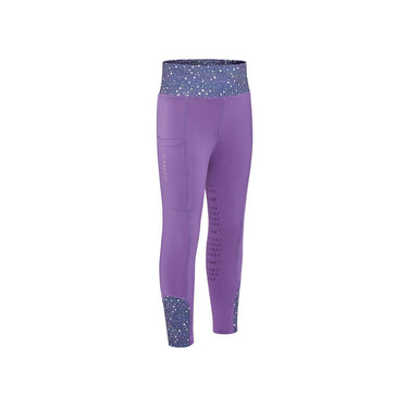 Cameo Equine Purple Stars Zest Riding Tights