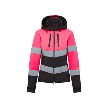 Cameo Equine Pink Water Repellent Hi Viz Jacket