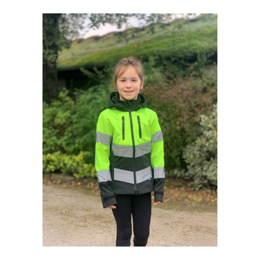 Cameo Equine Yellow Junior Hi Viz Jacket