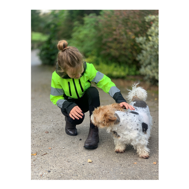 Cameo Equine Yellow Junior Hi Viz Jacket