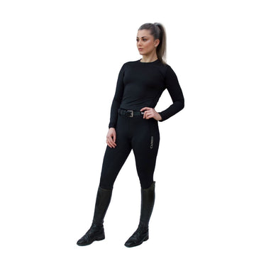 Cameo Equine Ladies Black Performance Tights