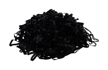 Cameo Equine Black Silicone Plaiting Bands