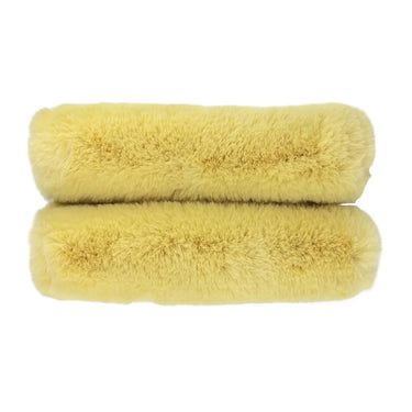 Cameo Equine Cream Synthetic Lambswool Cheekpieces