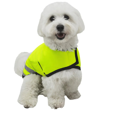 Benji & Flo Reflector Waterproof Dog Coat by Hy Equestrian
