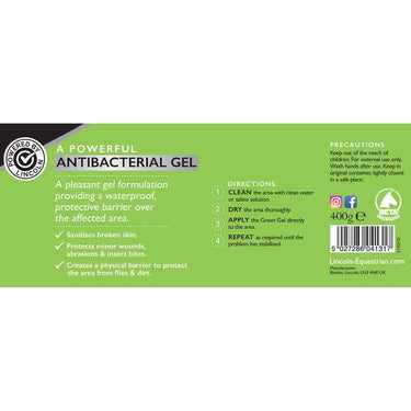 Lincoln Antibacterial Green Gel