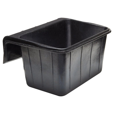 Buy Perry Equestrian Recycled Rubber Hook Over Manger -Black| Online for Equine