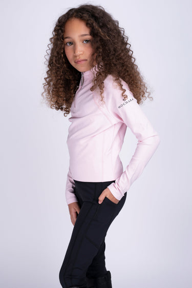 Buy Mochara Technical Base Layer in Baby Pink Recycled Young Rider | Online for Equine