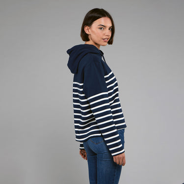 Toggi Midnight Navy Stripe Princeton Womens Hoodie