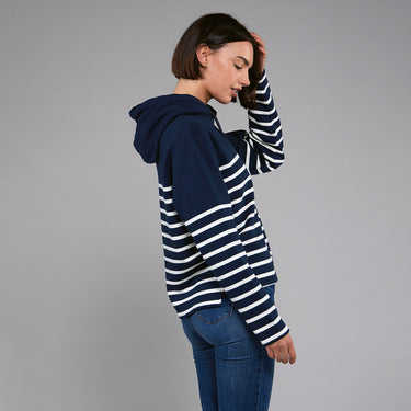 Toggi Midnight Navy Stripe Princeton Womens Hoodie