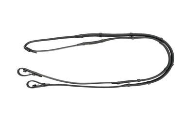 Hy Rubber Rein Stop For Horse Tack – Black Or Brown – Small Pony Size – Martingale Accessory