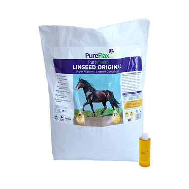 Buy PureFlax PureHealth Linseed Original Super Premium Conditioner - 15kg| Online for Equine