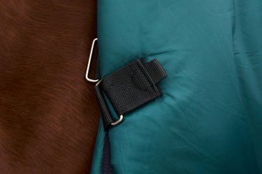 Weatherbeeta Comfitec Plus Dynamic Turnout Detach-A-Neck 100G Forest Green/ Navy