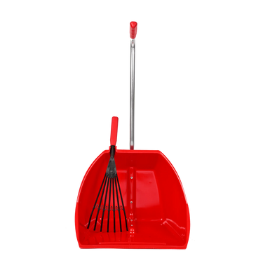 Red Gorilla Big Tidee Scoop with Short Super Rake| Online For Equine