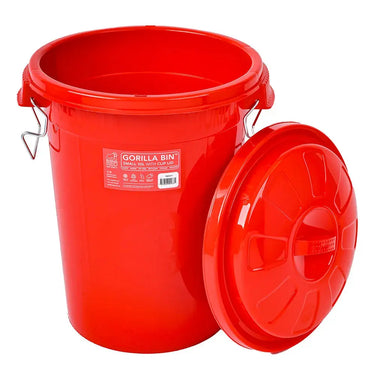 Red Gorilla Bin With Clip Lid| Online For Equine