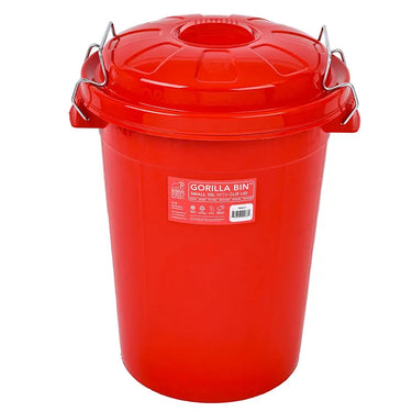 Red Gorilla Bin With Clip Lid| Online For Equine