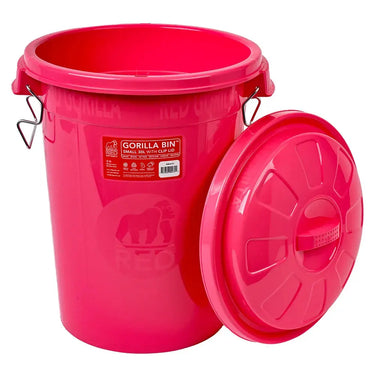 Red Gorilla Bin With Clip Lid| Online For Equine